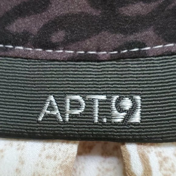 Apt. 9 Mixed Animal Print Career Button Up Sleeveless Top Blouse Size XSP - Picture 7 of 10